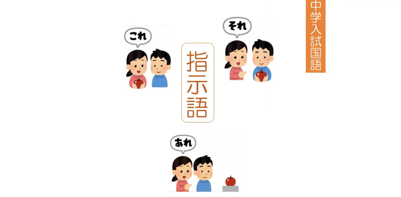 指示語のワンポイント│中学受験カフェ